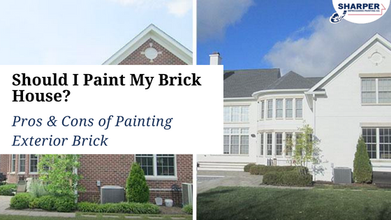 Should I Paint My Brick House Pros & Cons of Painting Exterior Brick